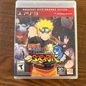 Namco Naruto Shippuden Ultimate Ninja Storm 3 PS3 One Size Multi Excellent 3D